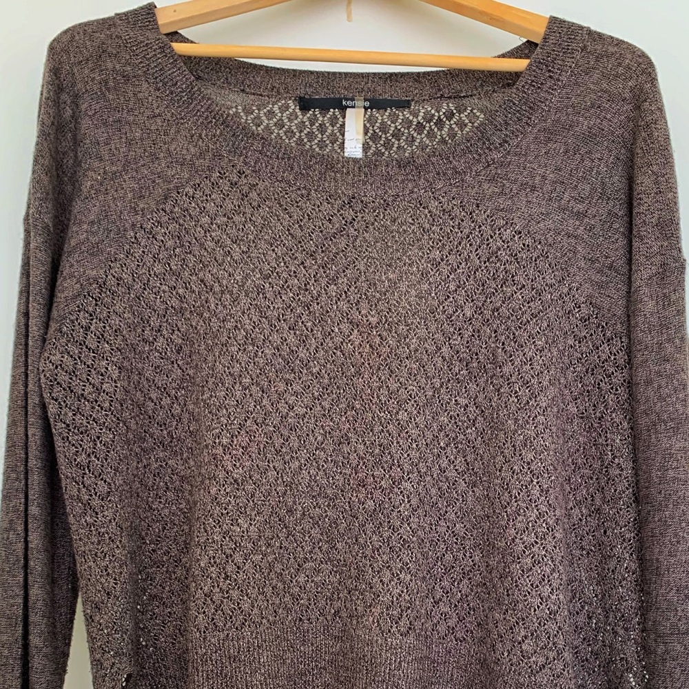 Lightweight Woven Sweater
